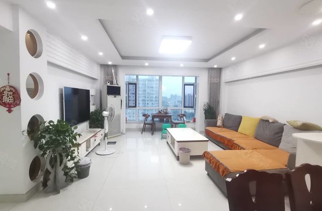 东昌中学星海家园电梯房带车库三室二卫东边户免大税水城华府