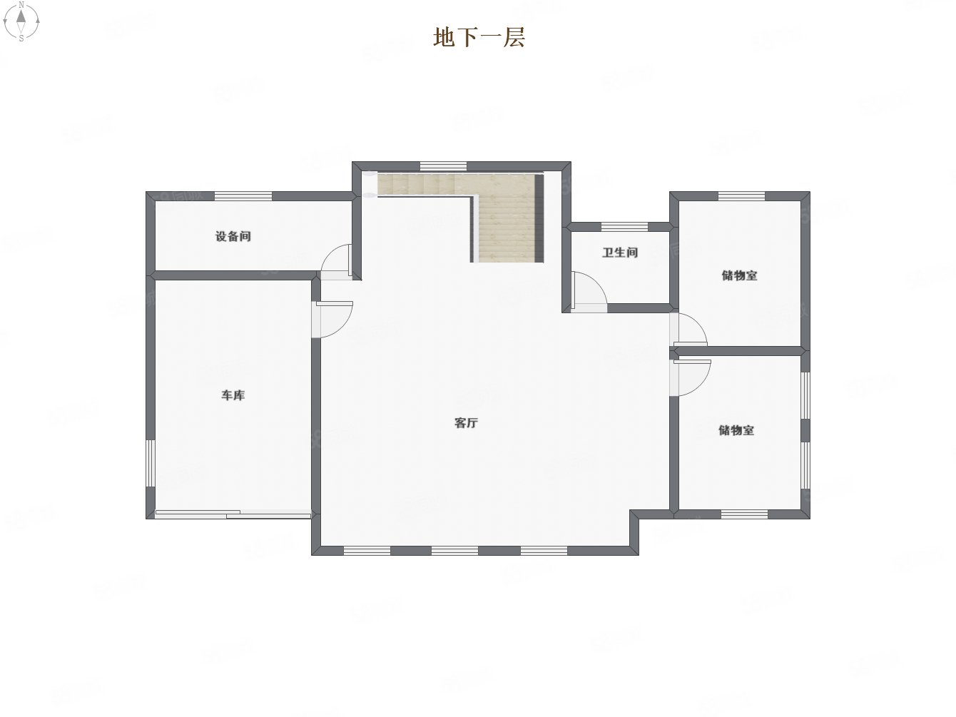 天恒半山世家7室3廳4衛(wèi)414.72㎡南北1550萬