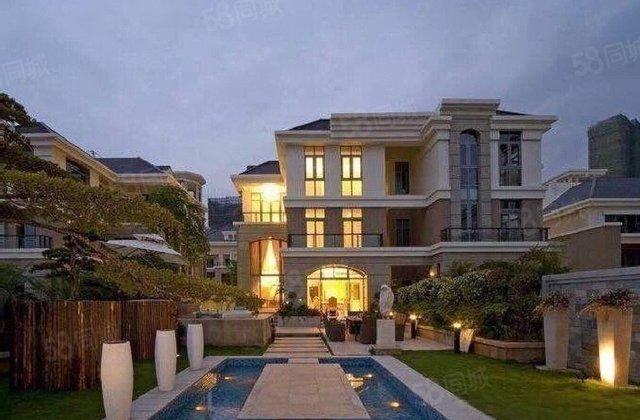 【26图】香香香蜜湖一号 联排大别墅,实用1000平,300平私家花园,香梅