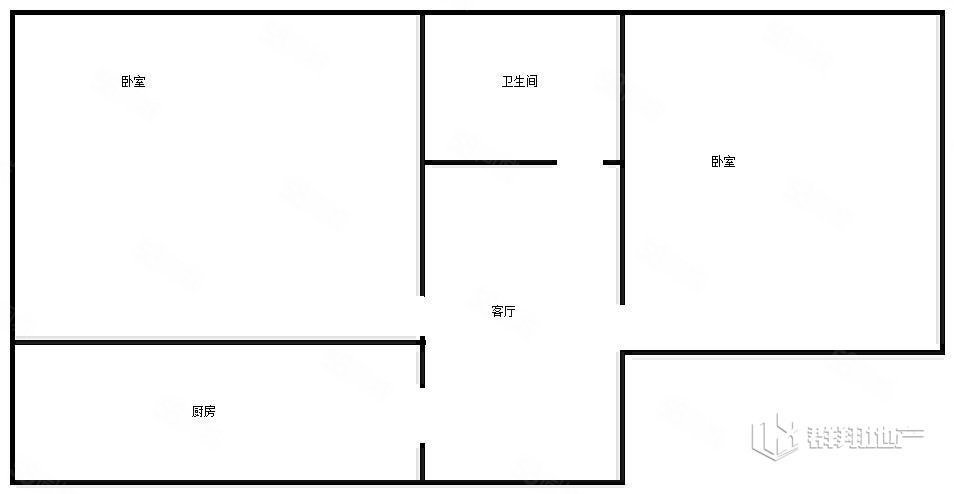 大业小区(道外)3室1厅1卫107㎡南北55.8万