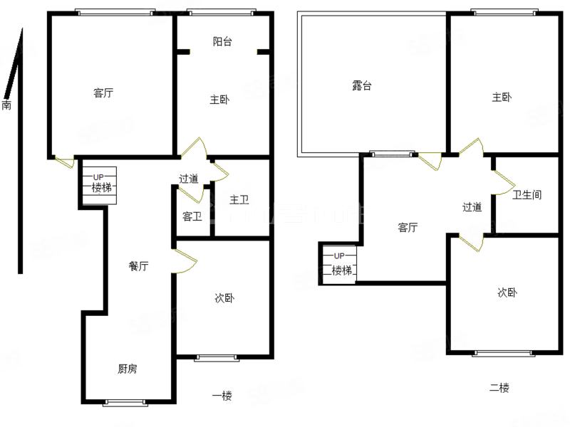 兴诚花园4室3厅3卫163.88㎡南北105万