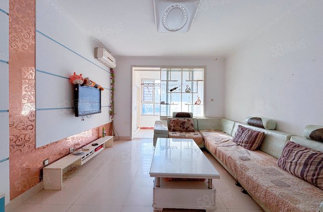 嘉明带车位,正规两室,房东诚心出售,看房子方便有钥匙九中双语