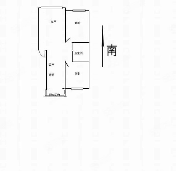 长江花园(二道区)3室2厅1卫92.17㎡南北85万