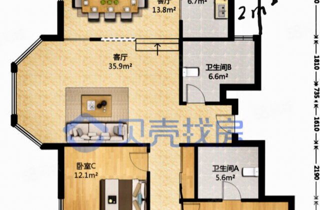 【合肥高新绿城桂花园阳光朝南】-合肥58同城
