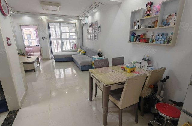 急售，精装修，大两室，南北通透，电大，水晶丽城