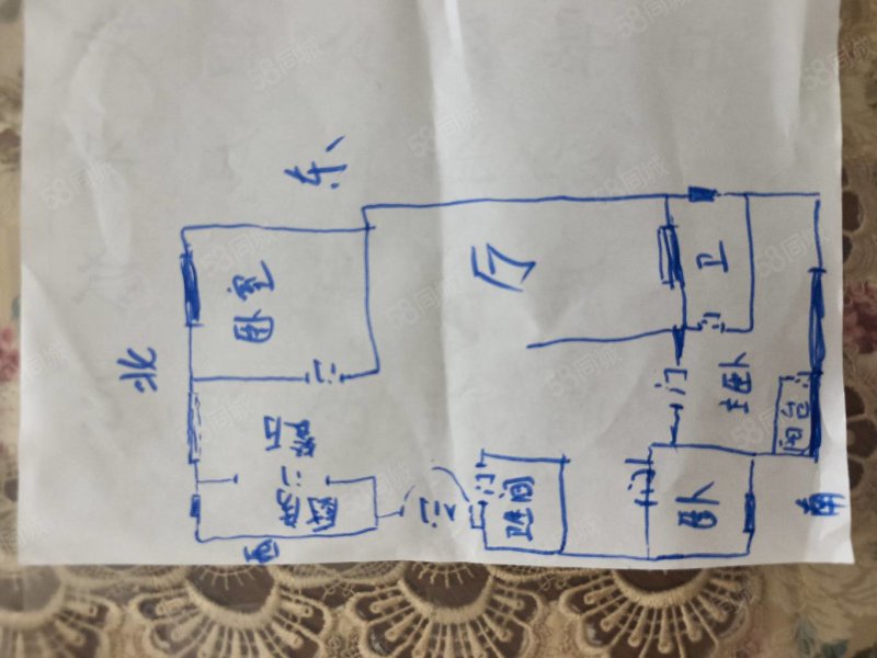 阿尔卡迪亚(南区)3室2厅2卫131㎡南北89万