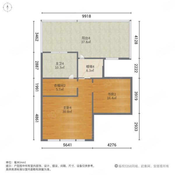 内森庄园(别墅)6室3厅6卫515.85㎡南北2500万