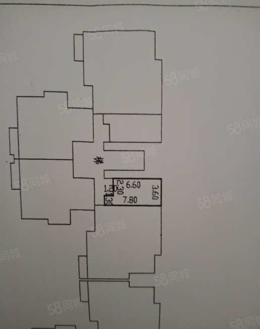 美景天城1室1厅1卫31㎡北34万