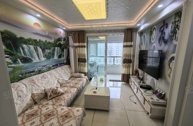 前排双阳台送车位 ~精装婚房中层 阿尔卡迪亚 花园路小~五中