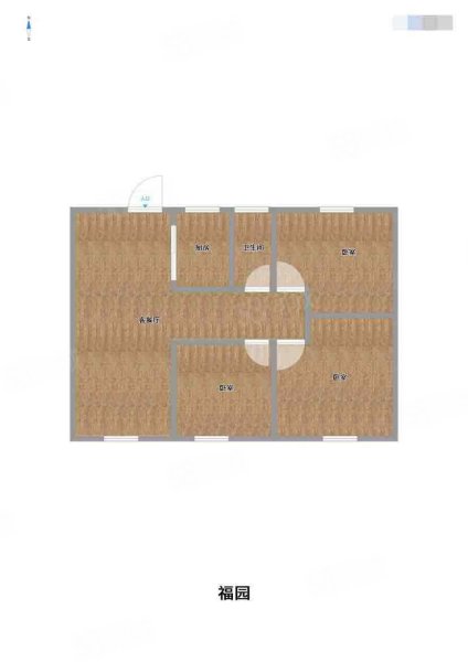 新东升福园3室2厅1卫111㎡南北112万