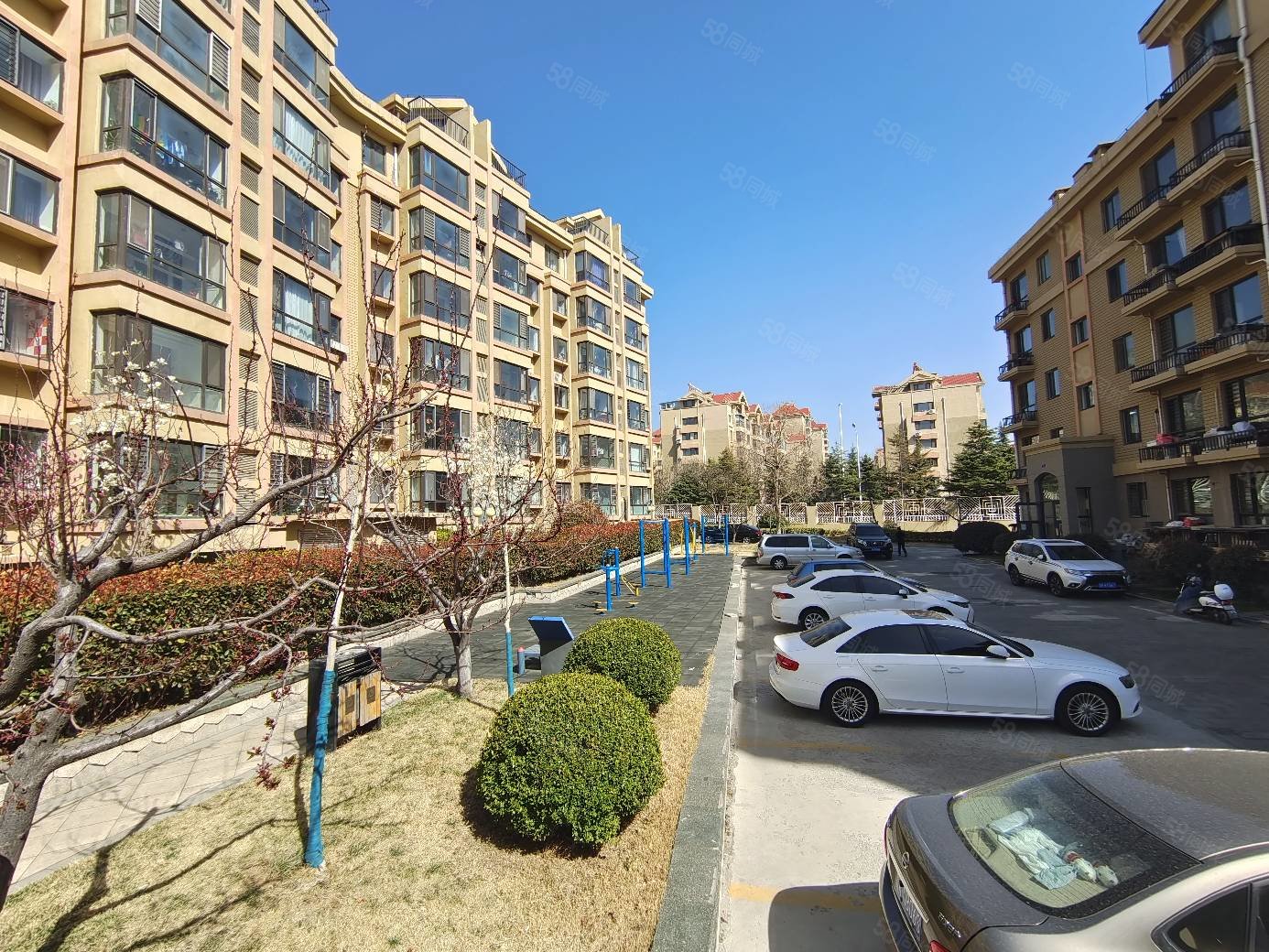 威高时光城实验威海一中贵和花园三期多层框架封闭小区