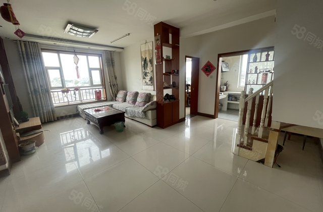 顶层复式！上下200平！东文轩！凤凰新城东区！步梯房！