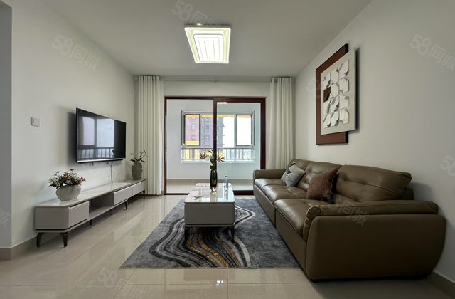 区政府！  实验！拎包入住！走一手！非顶！奥森  ！新房未住