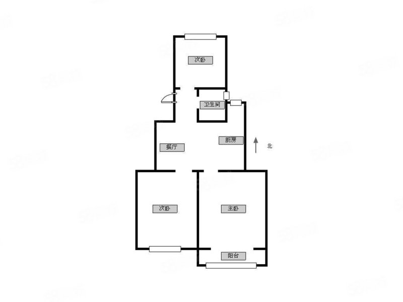 宁夏路19号小区3室1厅1卫81.67㎡南585万