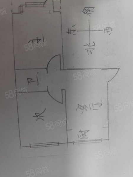 古城回迁楼2室1厅1卫65㎡南北19.8万