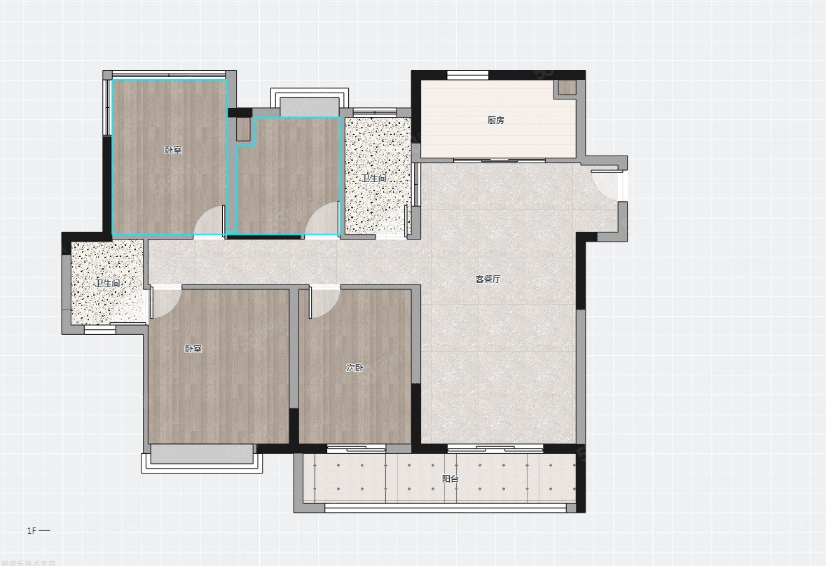 九龙仓御玺4室2厅2卫143.21㎡南北340万