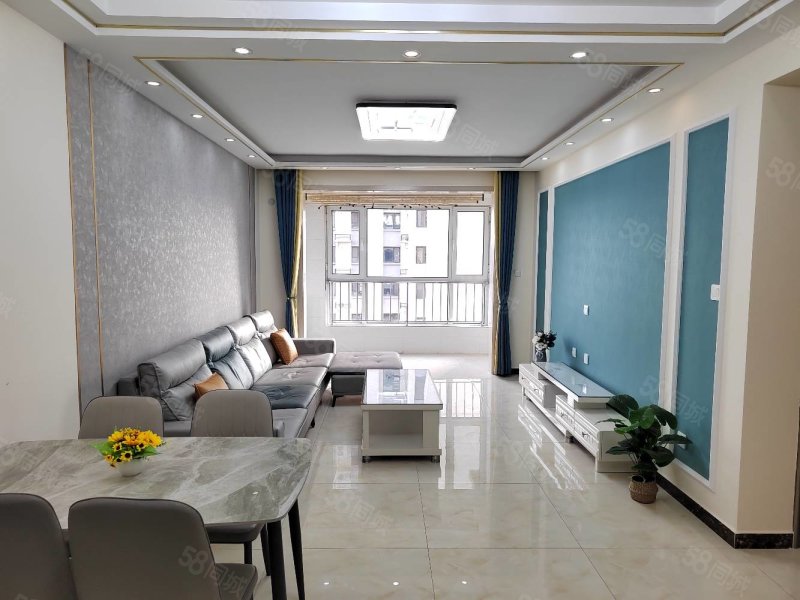 【10图】丽景御园 精装未住 两室两厅 采光好,丽景御园-衡水58同城