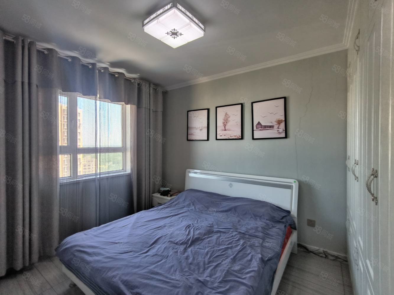 青湖铭城3室2厅2卫150㎡南北65万