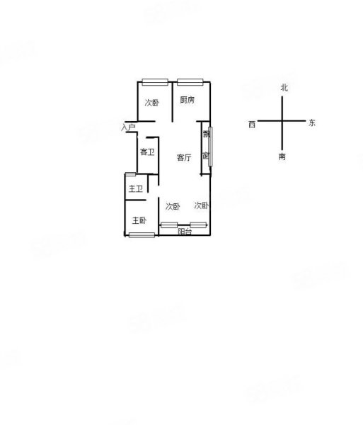 德信新希望江屿云庄4室2厅2卫141.74㎡南北218万