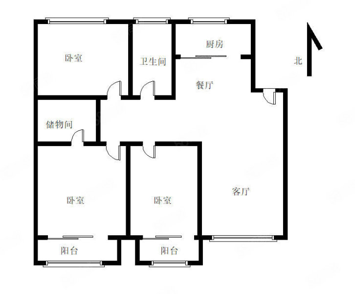 建飞花园(四期)3室2厅2卫152.45㎡南北498万