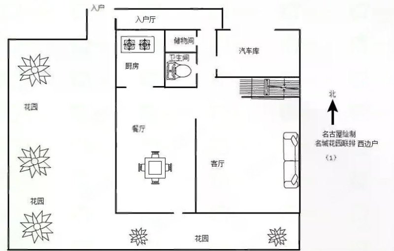 新港名城花园(别墅)5室3厅3卫249㎡南1080万