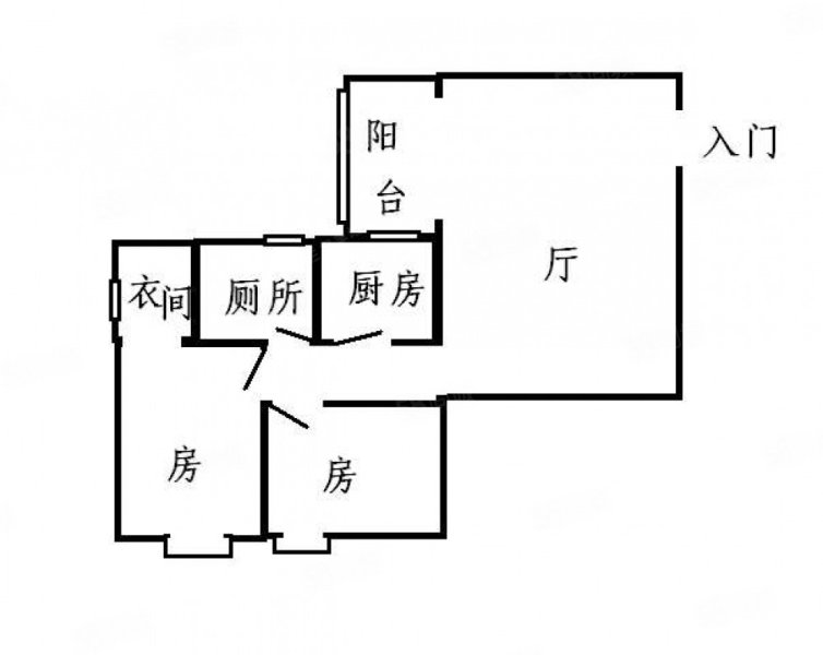 云山锦绣家园2室1厅1卫87.18㎡南北438万