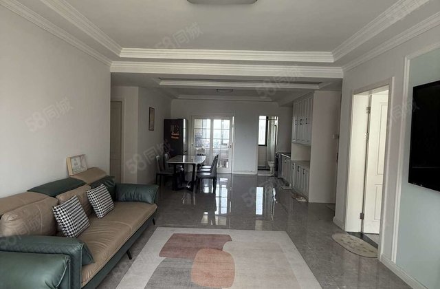 徒骇河橡胶坝公园旁 百合新城锦兰园 精装中间好楼层