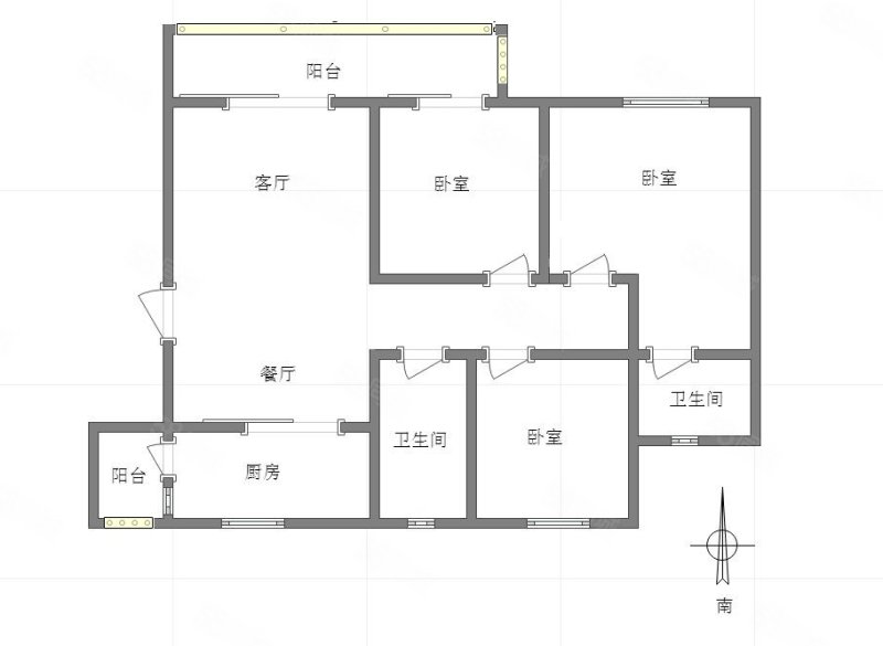 融创溪山春晓(二期)3室2厅2卫99㎡东105万