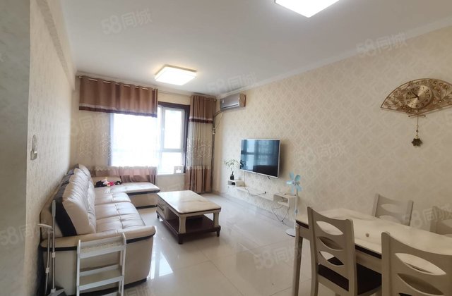 宝徕花园，精装两室，六中，风貌街  ，市中心，公园北邻