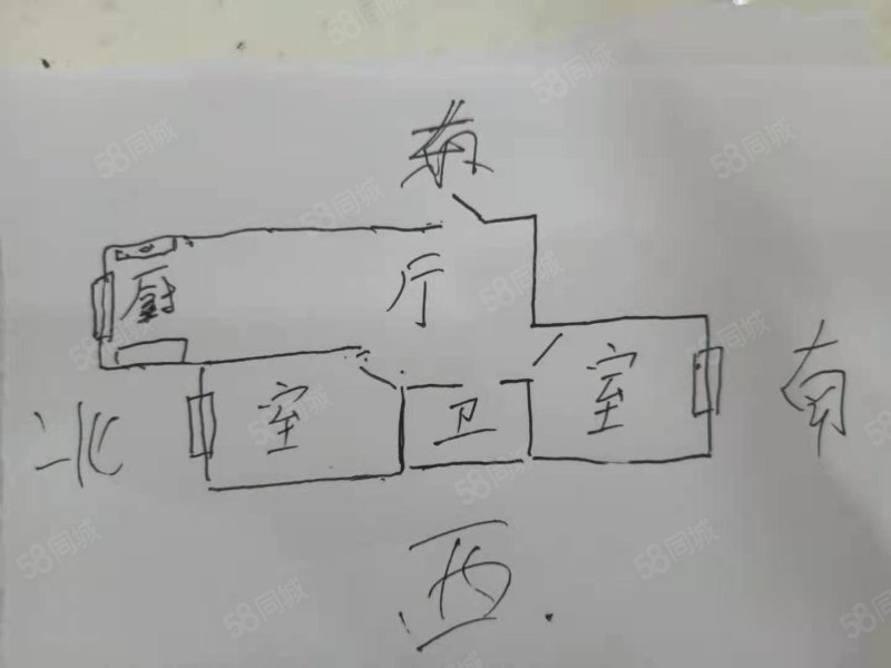 二0三小区2室1厅1卫77㎡南北37.8万