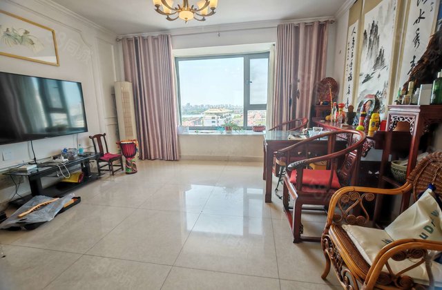 东昌中学！华港城132平135万！边户！带车位储藏室水韵花都