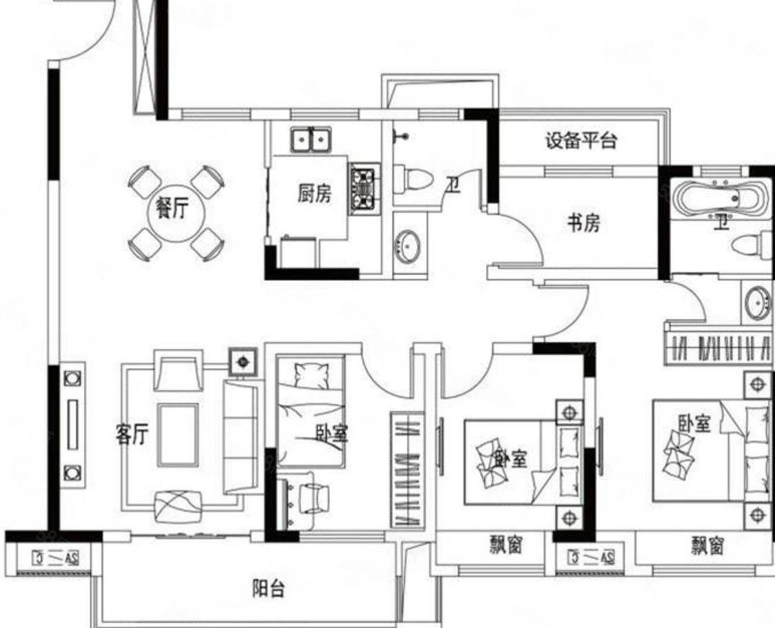 海伦堡星悦户型图图片