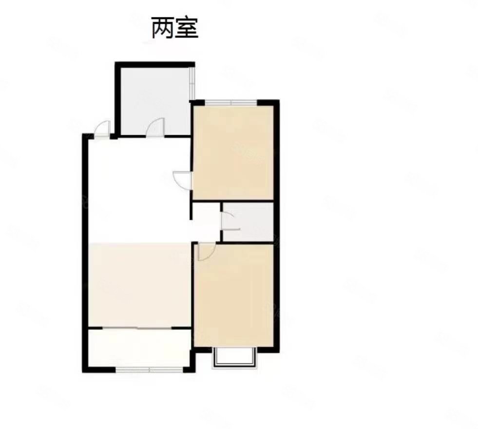 曙光新城2室1厅1卫94㎡南北36万