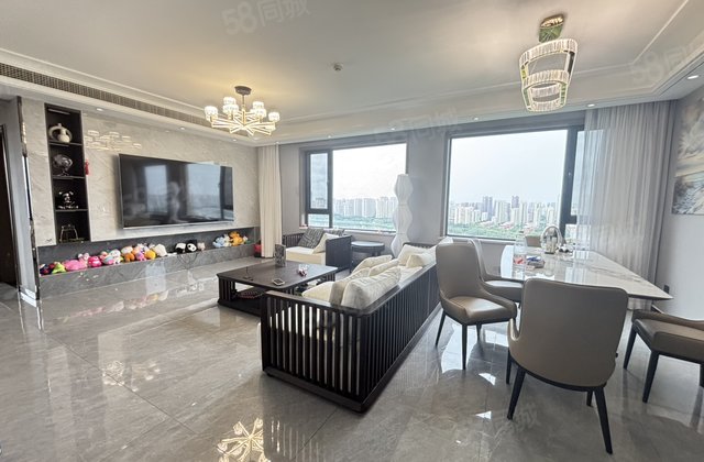 观景房绿城百合，集美一品带车位储藏室好楼层精装修好楼层边户