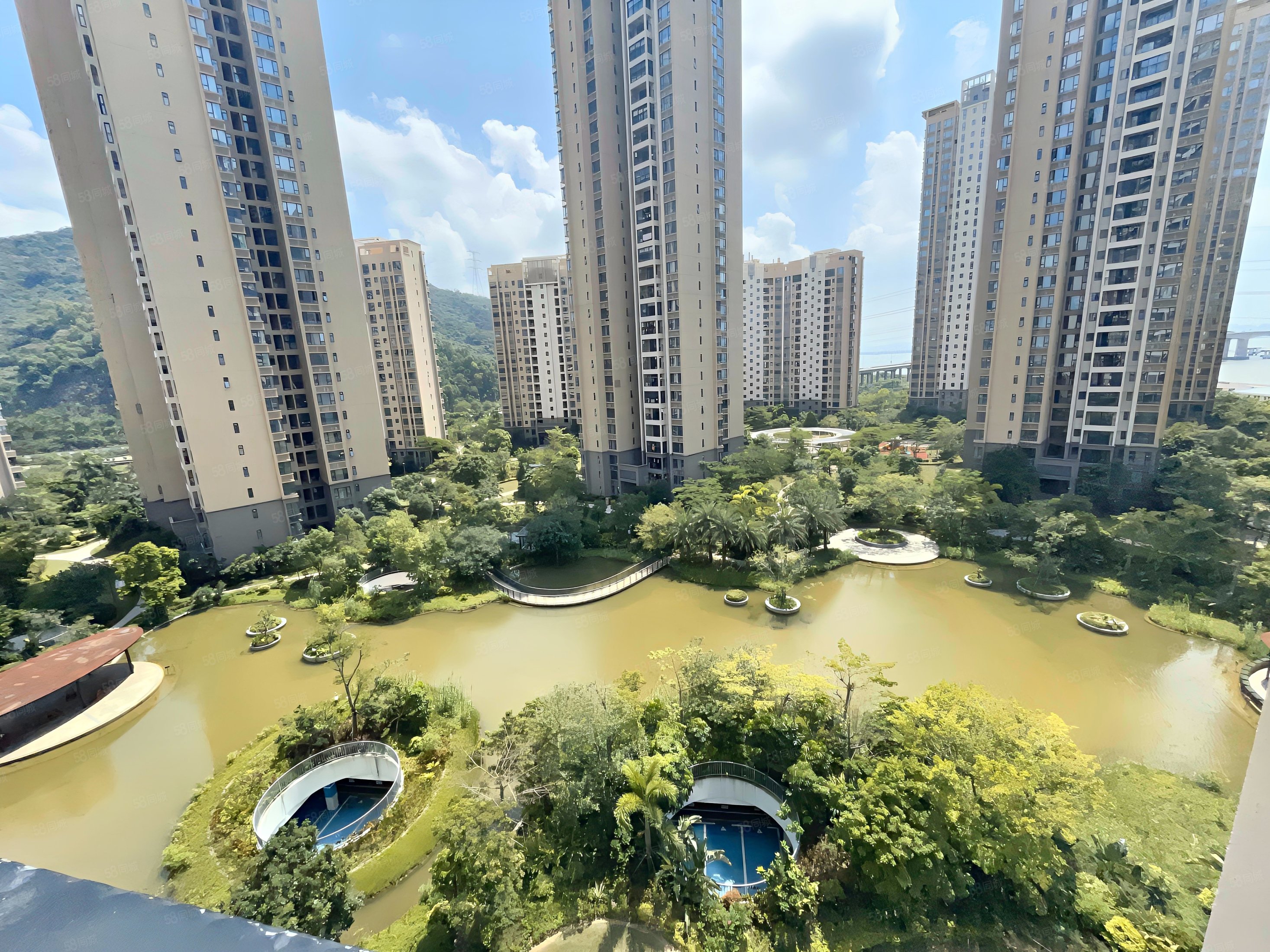 华发水岸二期四房三卫采光好户型实用送露台有钥匙急