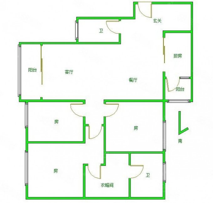 骏文雅苑3室2厅2卫138㎡西南1180万