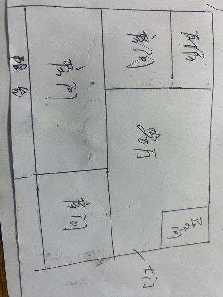 清风小区3室2厅1卫73㎡南北47.8万