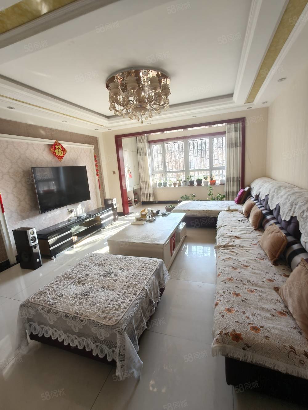 青湖铭城3室2厅1卫126.39㎡南北50万