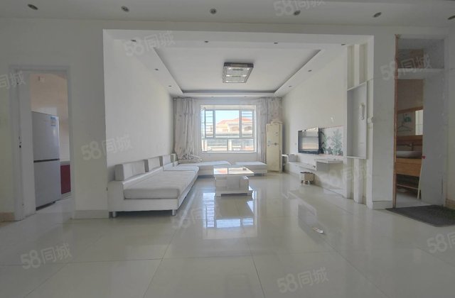 三室一字朝阳 南向双阳台 水城中学附近单位团购房有钥匙