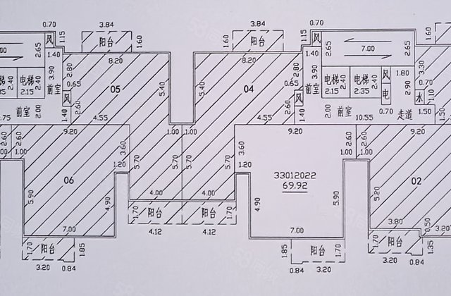 鑫泽园3室2厅89.64㎡46万二手房图片