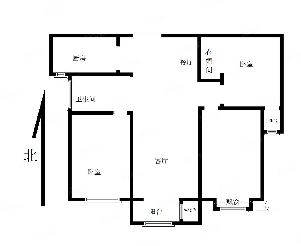 3室2厅 朝阳 满二 房主急售 看房方便密码锁,朝阳首府-保定58同城