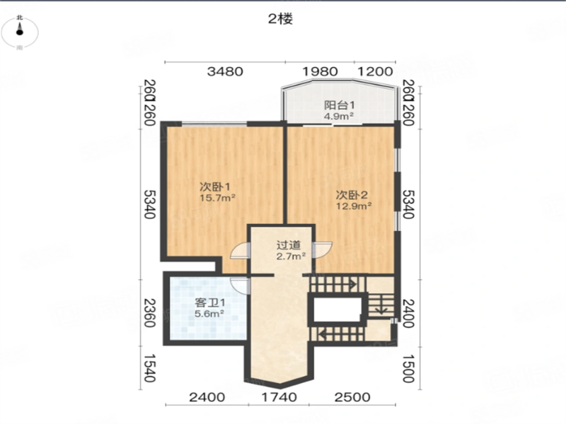 威尼斯花园3室3厅3卫320㎡南北1300万