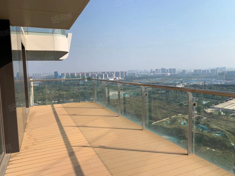 客厅大阳台 仅仅900万 随时看房,瀚海晴宇-郑州58同城