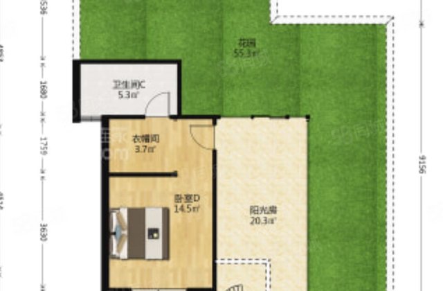 尚景岁月4室2厅163.03㎡125万二手房图片