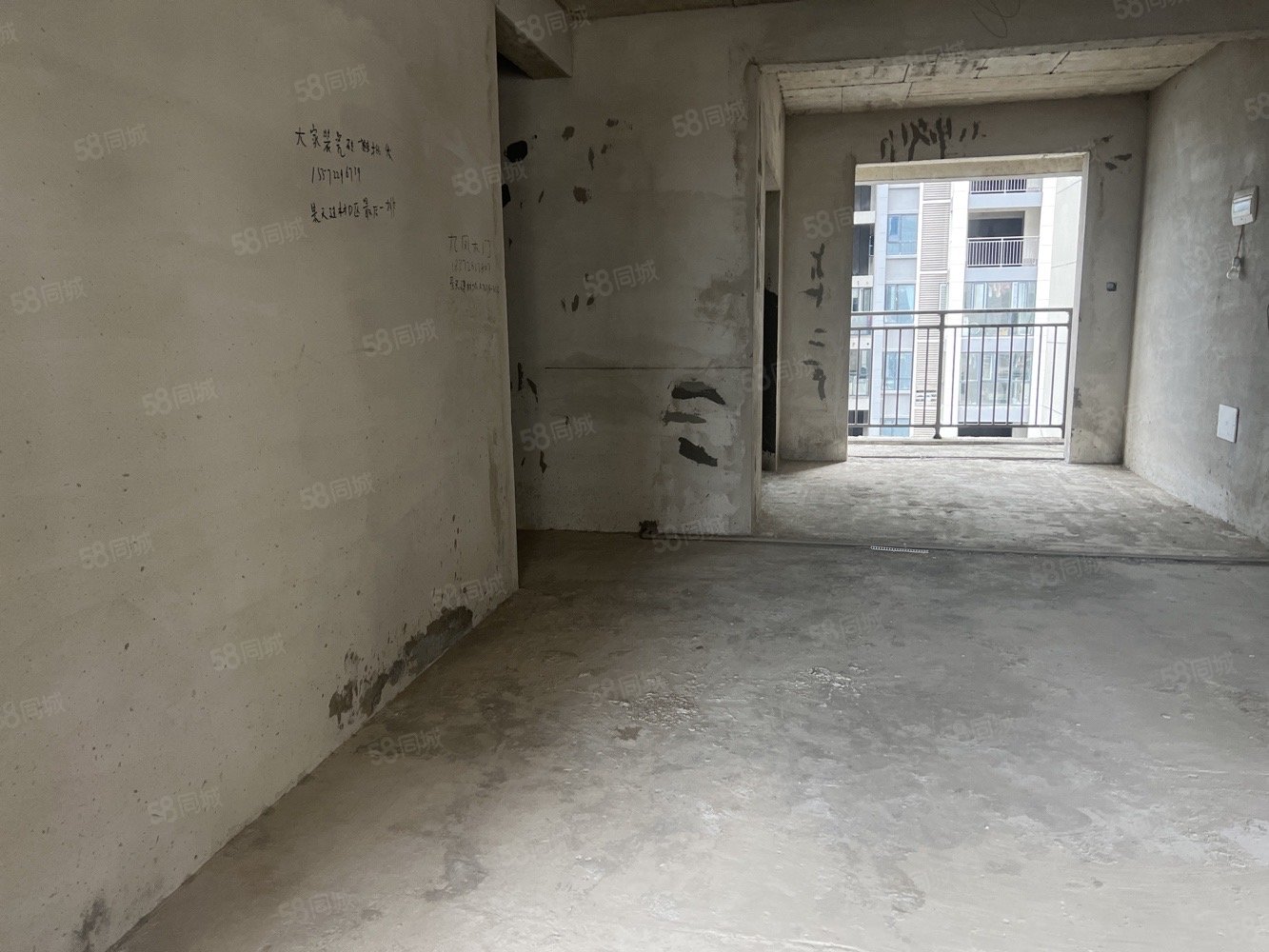 【10图】西湖国际南北通透双阳台毛坯三房前后无遮,西湖国际-天门58