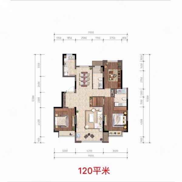 石榴玉兰湾(南浔)3室2厅2卫122㎡南135万