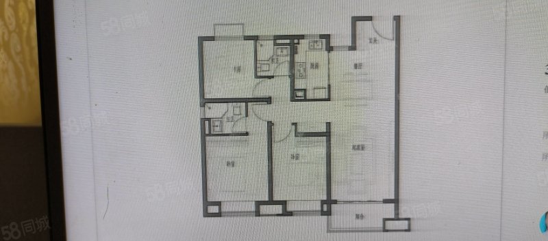 棠悦3室2厅1卫106.74㎡南北89万