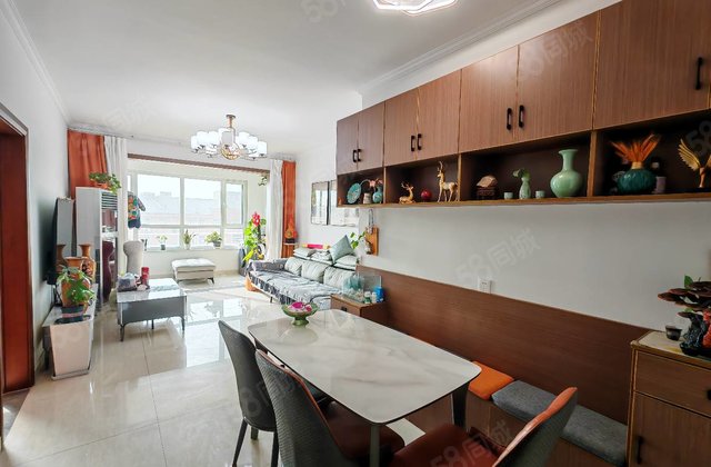 开发区东昌星光和园三室两厅精装带车储 前排7楼无遮挡采光