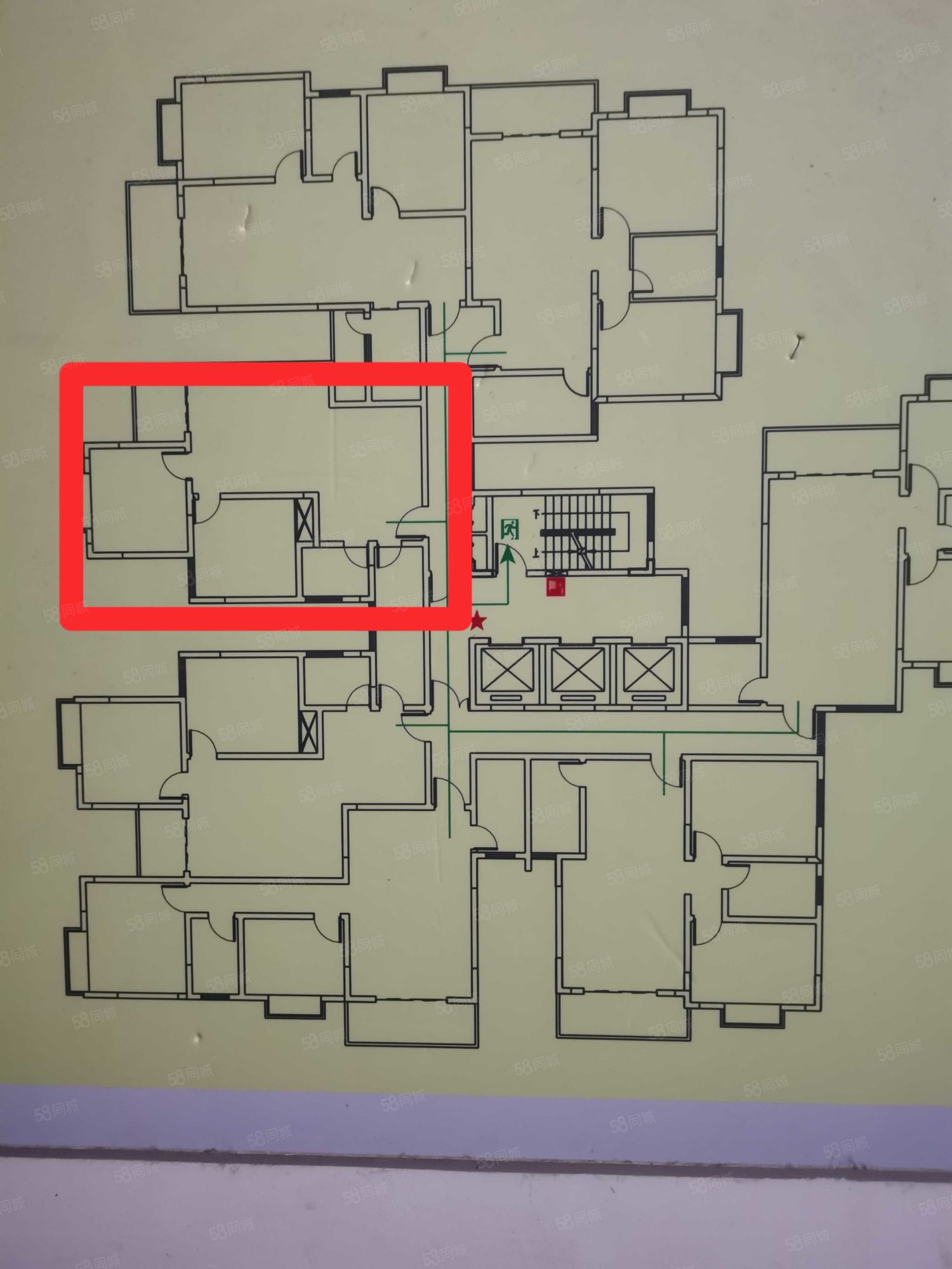 华硕尚品公寓2室2厅1卫89.05㎡南53万