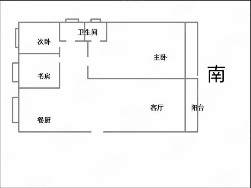 天泰金水湾3室2厅2卫143㎡南北92万